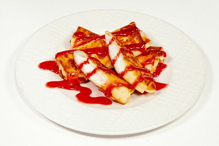 Блинчик с творожной начинкой