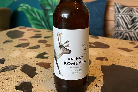 Комбуча Карибу - Зеленый чай