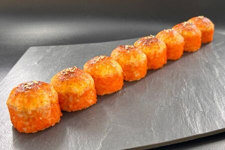 Запечённый сырный ролл с угрём