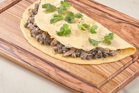 Омлет с жюльеном