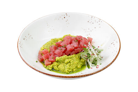 Тартар из тунца с гуакамоле