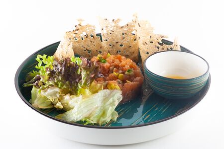 Тартар из лосося