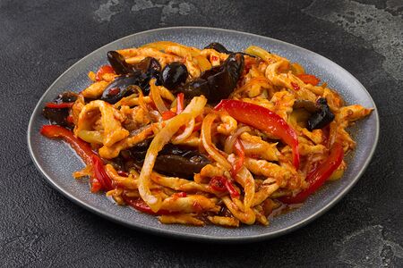 Острые свиные нити по-сычуаньски