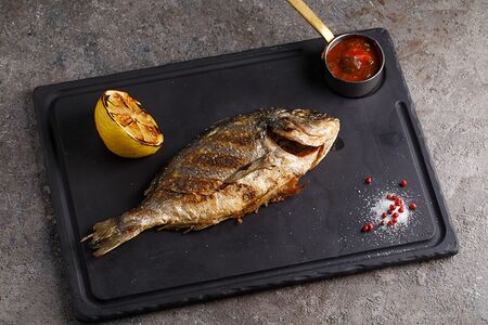 Дорада гриль