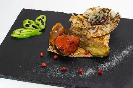 Овощи на мангале