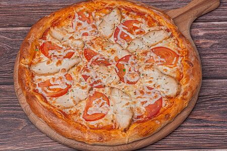 Пицца по-грузински с курицей