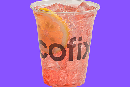 Лимонад Розовый джин-тоник M