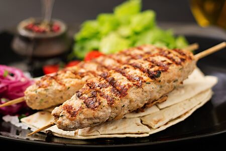 Люля-кебаб из куриного филе