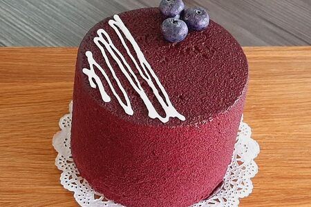 Пирожное Черника в шоколаде