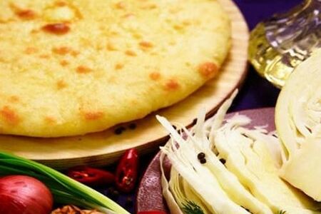 Осетинский пирог с капустой