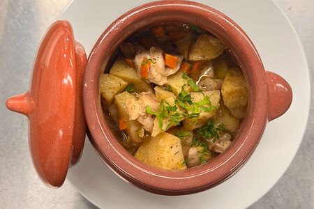 Жаркое с курицей