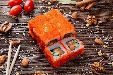 Калифорния с лососем