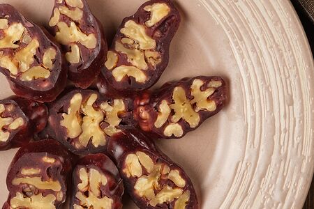 Чурчхела с грецким орехом