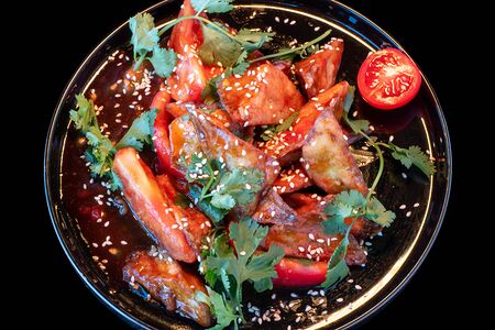 Салат Хрустящий баклажан