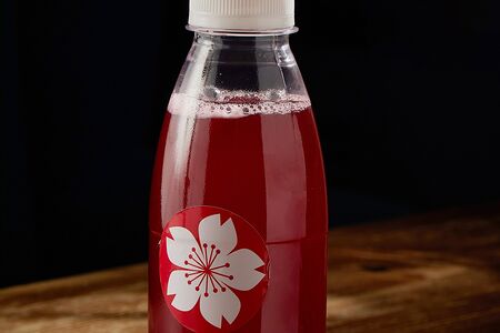 Морс вишня-клубника собственного приготовления