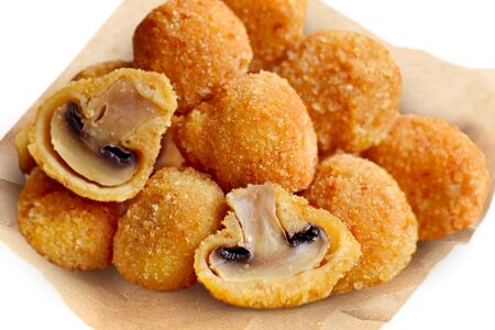 Шампиньоны гриль