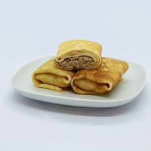 Блины с мясом