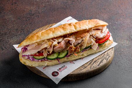 Батон донер курица