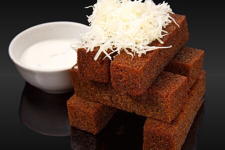 Чесночные гренки