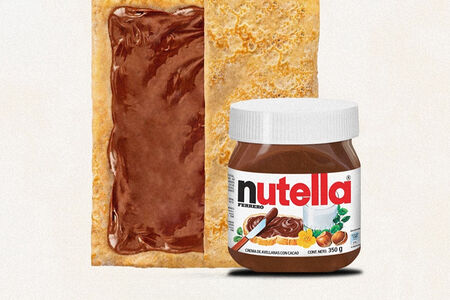 Блин с шоколадно-ореховой пастой Nutella