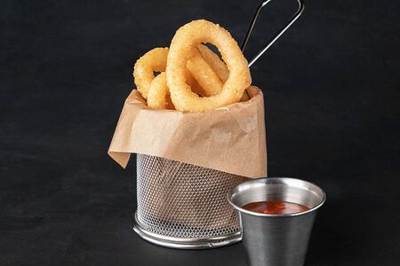 Кольца кальмара в кляре