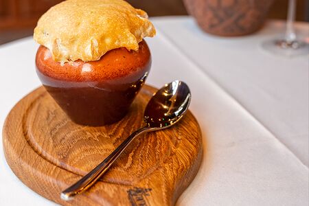 Чакапули с бараньими ребрышками