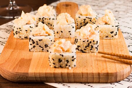 Ролл Сочный гребешок