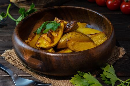 Картофель по-деревенски