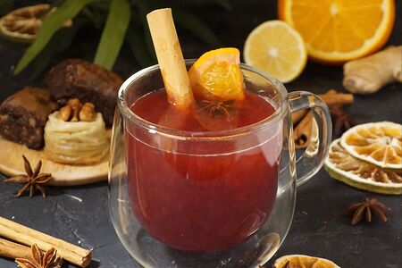 Чай клубничный