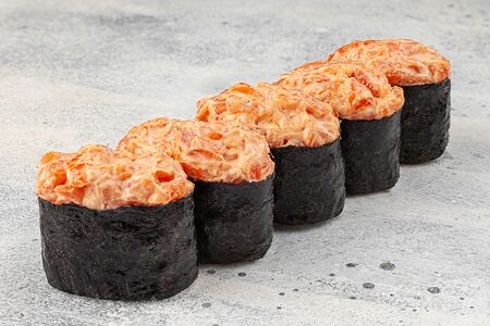 Гунканы с лососем