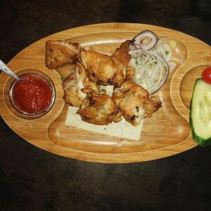 Шашлык из куриного бедра