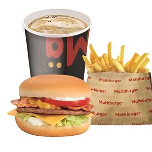 Большое комбо с Беконбургером