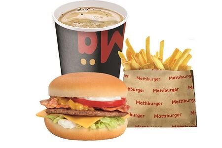 Большое комбо с Беконбургером