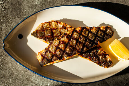 Сибас на гриле