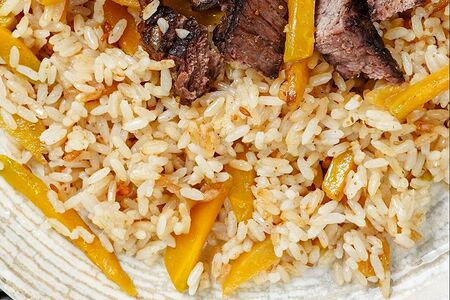 Плов с говядиной