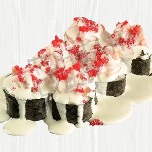 Сливочный ролл с лососем