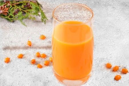 Морс облепиховый