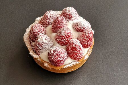 Тарталетка малиновая