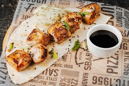 Шашлык из куриного филе