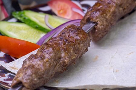 Люля-кебаб из говядины