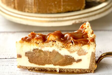 Чизкейк Яблочно-карамельный