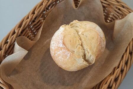 Булочка белая бездрожжевая