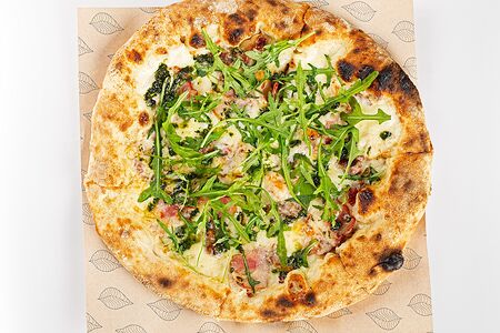 С беконом и вялеными томатом