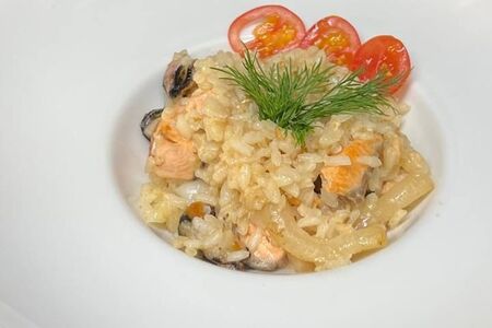 Ризотто с морепродуктами
