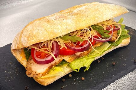 Чиабатта с курицей