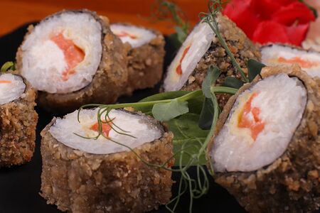 Темпура с лососем