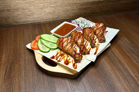 Куриные голени на мангале