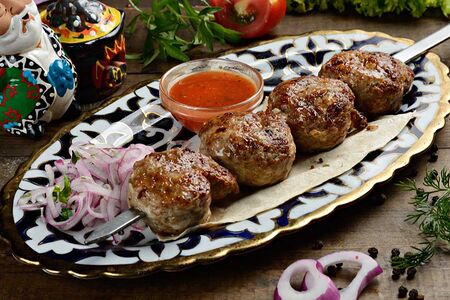 Чарвили кийма кабоб