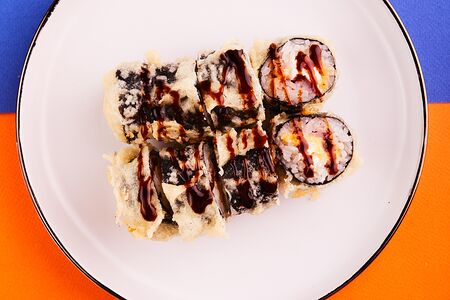 Сыр и бекон темпура