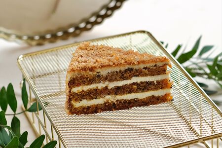 Морковный торт